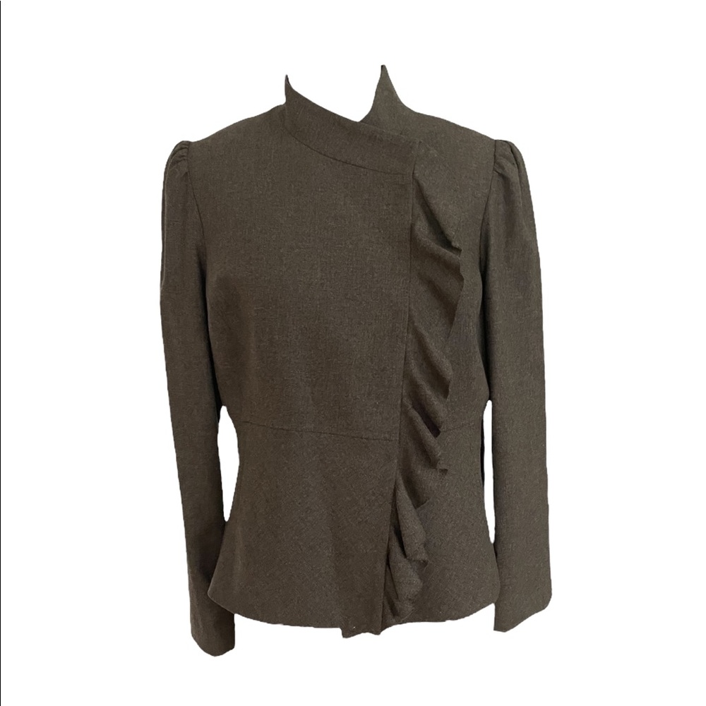 VINTAGE lela Rose wool suit jacket